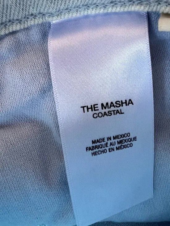 Favorite Daughter The Masha Coastal Jeans Light Blue Womens Size 28 Wide Leg - Picture 7 of 12